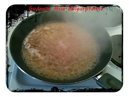 Rezept: Vegetarisch: Pikante Bulgurpfanne im China-Stil Bild Nr. 4 Vegetarisch: Pikante Bulgurpfanne im China-Stil - Rezept - Bild Nr. 4