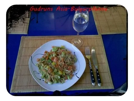 Rezept: Vegetarisch: Pikante Bulgurpfanne im China-Stil Bild Nr. 10 Vegetarisch: Pikante Bulgurpfanne im China-Stil - Rezept - Bild Nr. 10