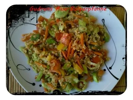 Rezept: Vegetarisch: Pikante Bulgurpfanne im China-Stil Bild Nr. 13 Vegetarisch: Pikante Bulgurpfanne im China-Stil - Rezept - Bild Nr. 13