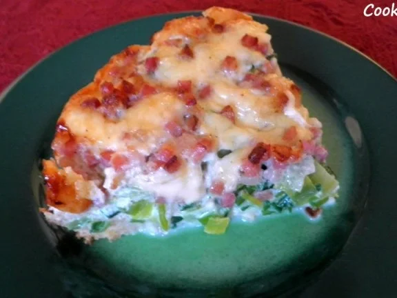 Lauchkuchen für Zwei ... - Rezept - Bild Nr. 14