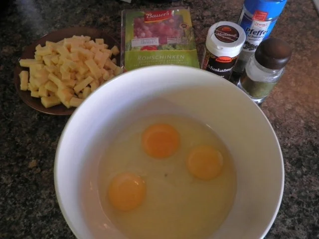 Lauchkuchen für Zwei ... - Rezept - Bild Nr. 6