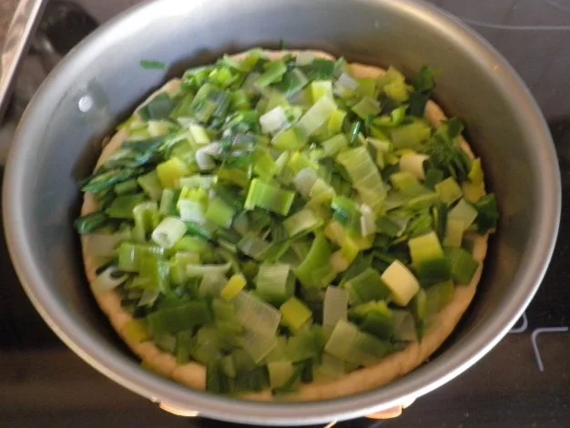 Lauchkuchen für Zwei ... - Rezept - Bild Nr. 8