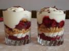 Schichtdessert mit Kirschen + Mascarpone - Rezept