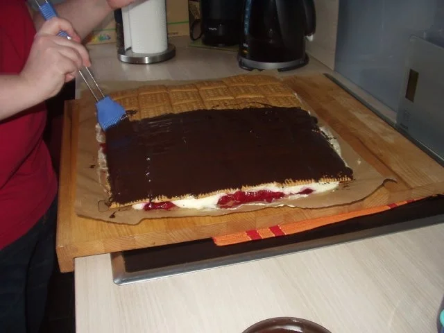 Rezept: Himbeer-Vanille-Schnitten Bild Nr. 10 Himbeer-Vanille-Schnitten - Rezept - Bild Nr. 10