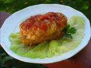 Hühnchenbrust Involtini im Wirsingmantel - Rezept