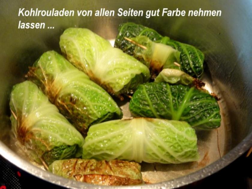 Gemüse: WIRSING ROULADEN mit Hackfüllung - einfach - von Rezeptsammlerin