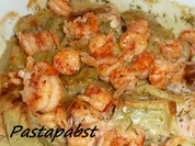 Maultaschen mit Lachs und Flusskkrebsschwänzen - Rezept