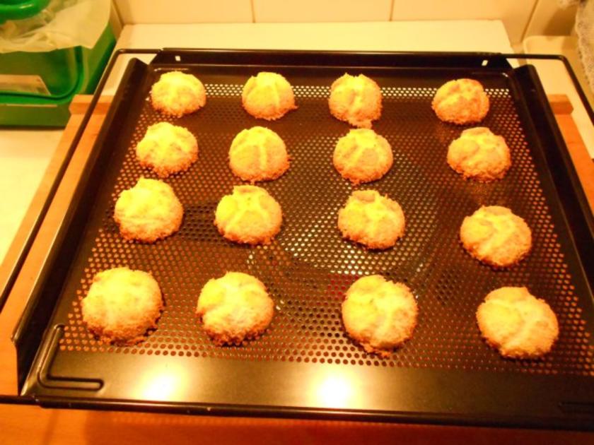 Kokosmakronen mit Zutaten: und Eiklar - Rezept mit Bild - kochbar.de