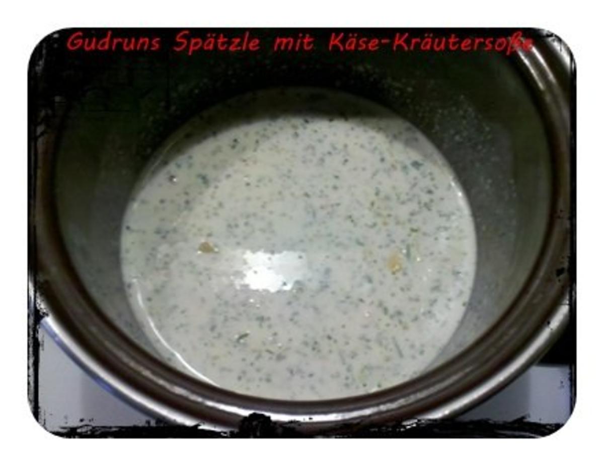 Nudeln: Spätzle mit Käse-Kräutersoße - Rezept - Bild Nr. 3