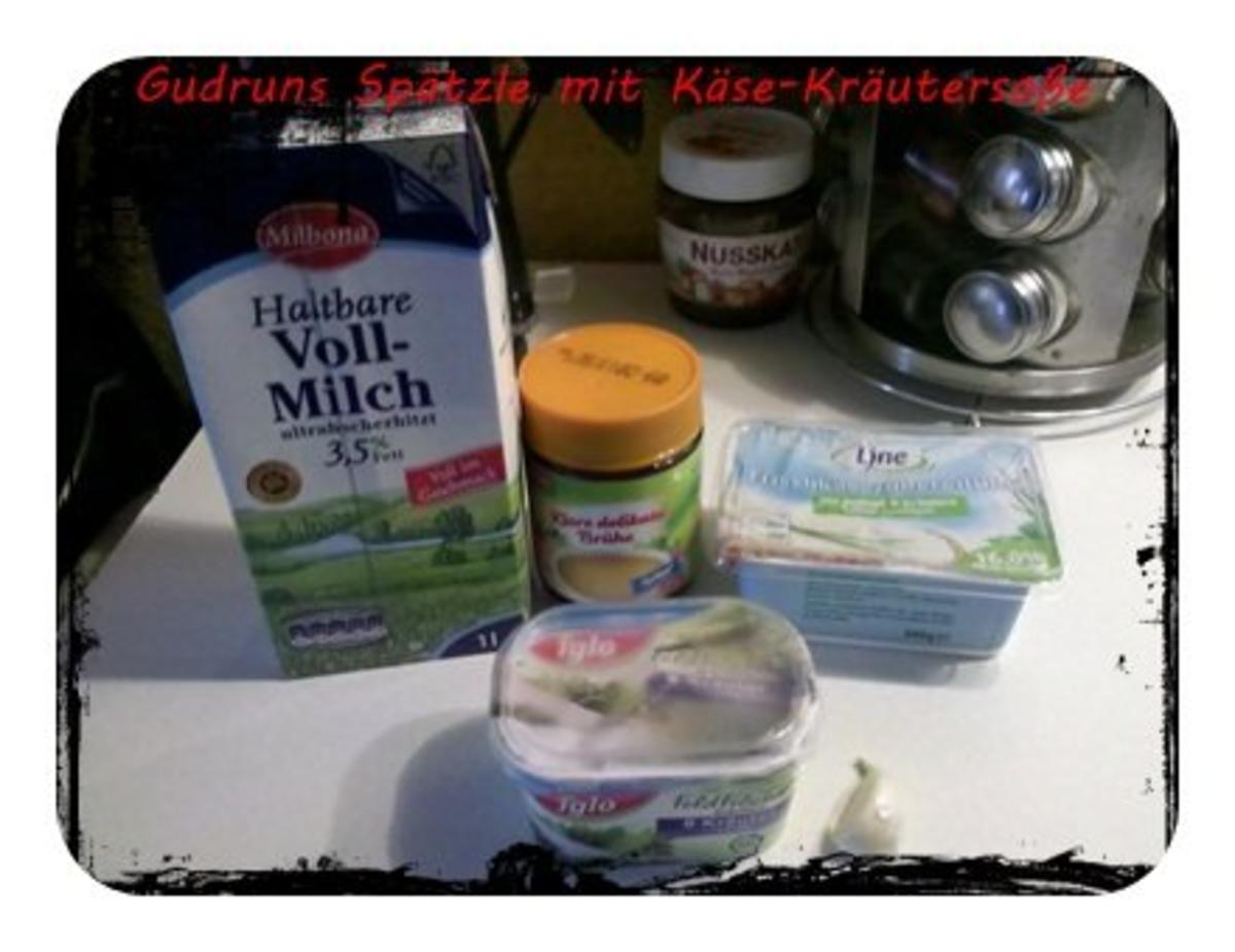 Nudeln: Spätzle mit Käse-Kräutersoße - Rezept - Bild Nr. 2