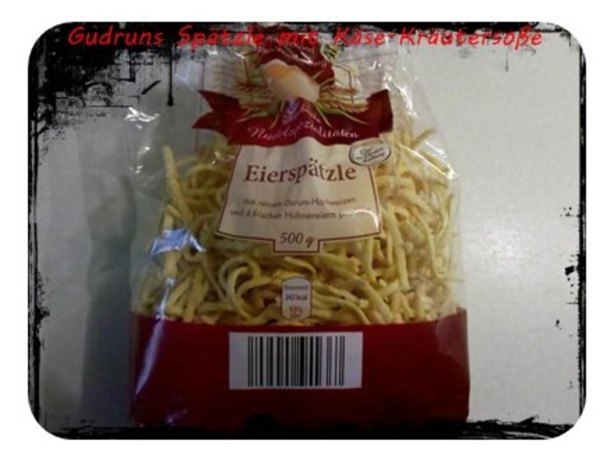 Nudeln: Spätzle mit Käse Kräutersoße - schnell &amp; einfach - von Publicity