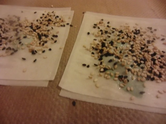 Jakobsmuscheln mit Wan-Tan-Blättern - Rezept - Bild Nr. 5