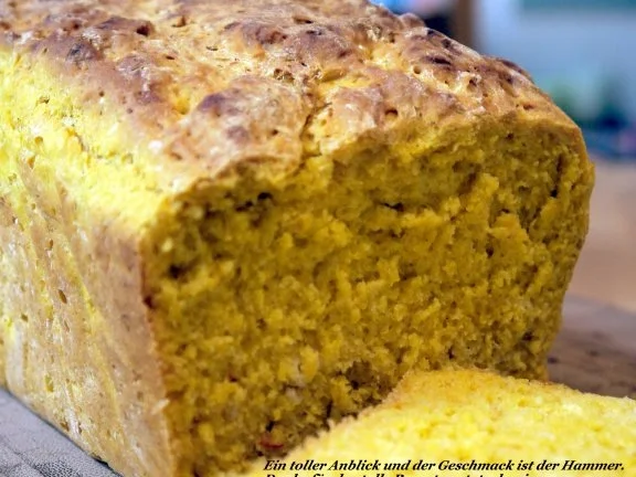 Rezept: Saftiges Kürbisbrot mit Vanille und Orange Bild Nr. 7 Saftiges Kürbisbrot mit Vanille und Orange - Rezept - Bild Nr. 7