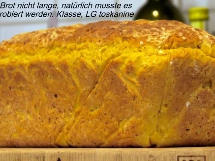 Rezept: Saftiges Kürbisbrot mit Vanille und Orange Bild Nr. 6 Saftiges Kürbisbrot mit Vanille und Orange - Rezept - Bild Nr. 6