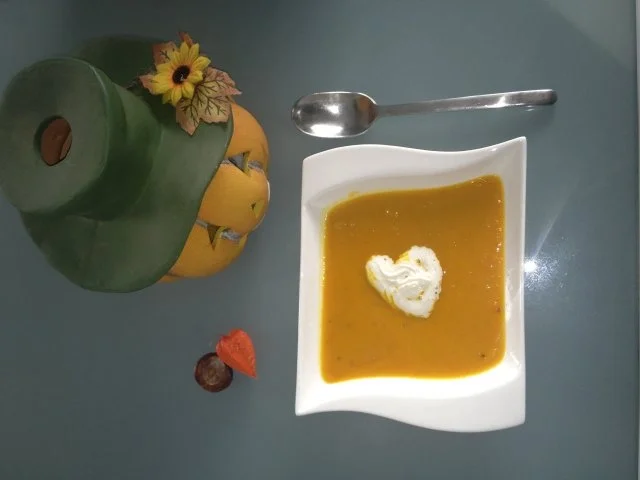 Rezept: Einfache Kürbissuppe Einfache Kürbissuppe - Rezept