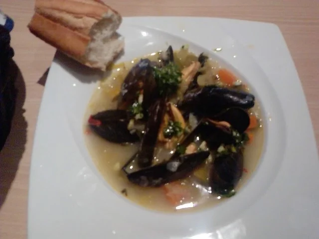 Rezept: K U S C H E L -- M U S C H E L -- BIANCO K U S C H E L -- M U S C H E L -- BIANCO - Rezept