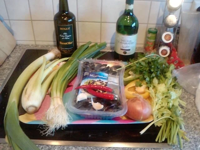 Rezept: K U S C H E L -- M U S C H E L -- BIANCO Bild Nr. 2 K U S C H E L -- M U S C H E L -- BIANCO - Rezept - Bild Nr. 2