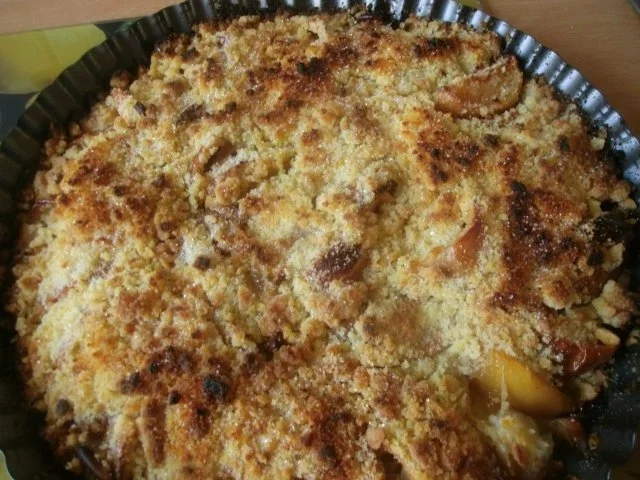 Streuselkuchen - Apfel Pistazie - Rezept