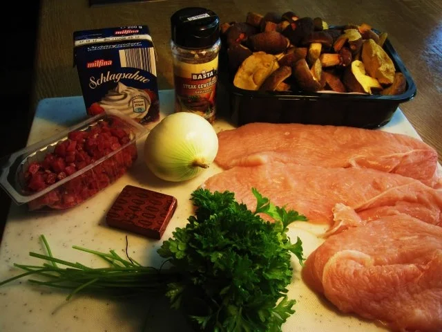 Rezept: Waldpilzpfanne mit Putenbrust-Streifen Bild Nr. 3 Waldpilzpfanne mit Putenbrust-Streifen - Rezept - Bild Nr. 3