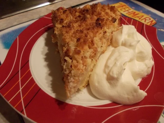 Birnen-Apfelkuchen mit Kokosstreusel - Rezept - Bild Nr. 7