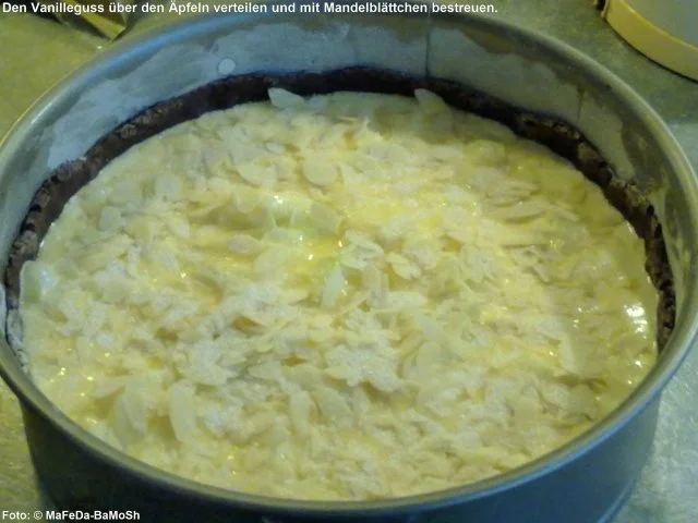 Apfel-Mandel-Kuchen - Rezept - Bild Nr. 3