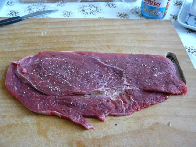 Rezept: Rindsroulade Thüringer Art Bild Nr. 3 Rindsroulade Thüringer Art - Rezept - Bild Nr. 3