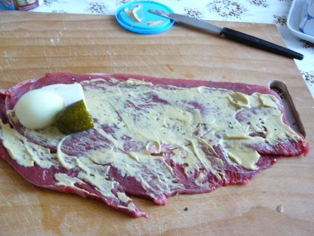 Rezept: Rindsroulade Thüringer Art Bild Nr. 4 Rindsroulade Thüringer Art - Rezept - Bild Nr. 4