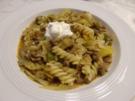 Hackpfanne mit Nudeln und Weißkohl - Rezept