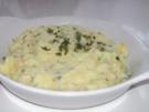 Beilagen: Kartoffelpüree mit Röstzwiebeln und Schnittlauch - Rezept