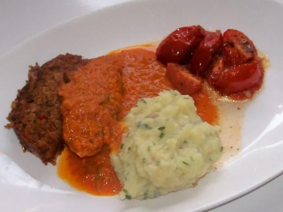 Würziger Hackbraten mit Oliven, Parmesan und getrockneten Tomaten - Rezept - Bild Nr. 8