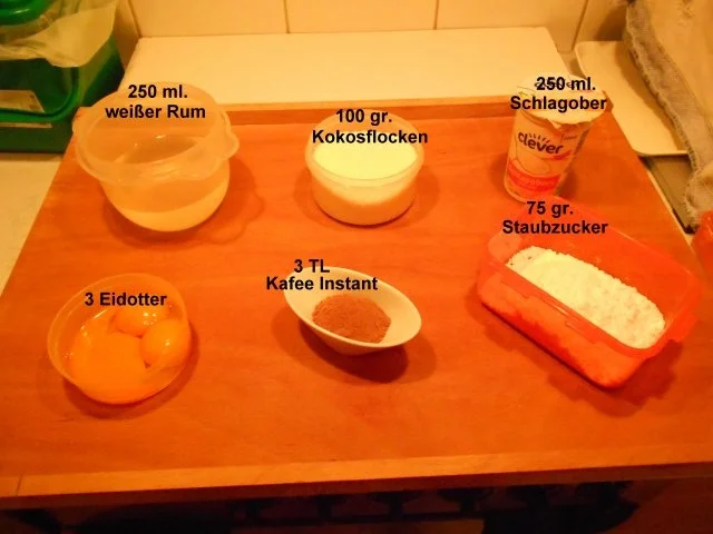 Rezept: Kokos-Sahne-Likör Bild Nr. 2 Kokos-Sahne-Likör - Rezept - Bild Nr. 2
