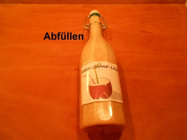 Rezept: Kokos-Sahne-Likör Bild Nr. 18 Kokos-Sahne-Likör - Rezept - Bild Nr. 18