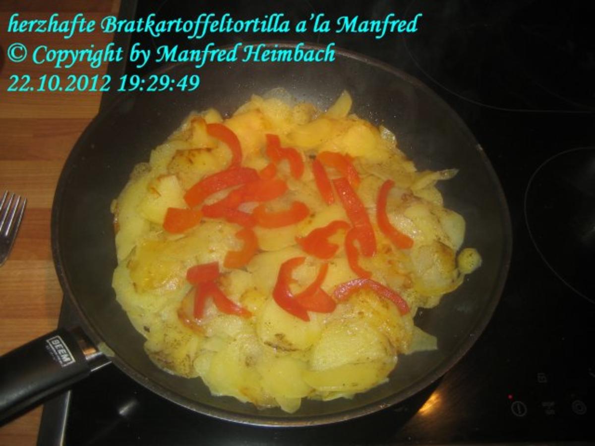 Kartoffeln – herzhafte Bratkartoffeltortilla a’la Manfred - Rezept - Bild Nr. 5