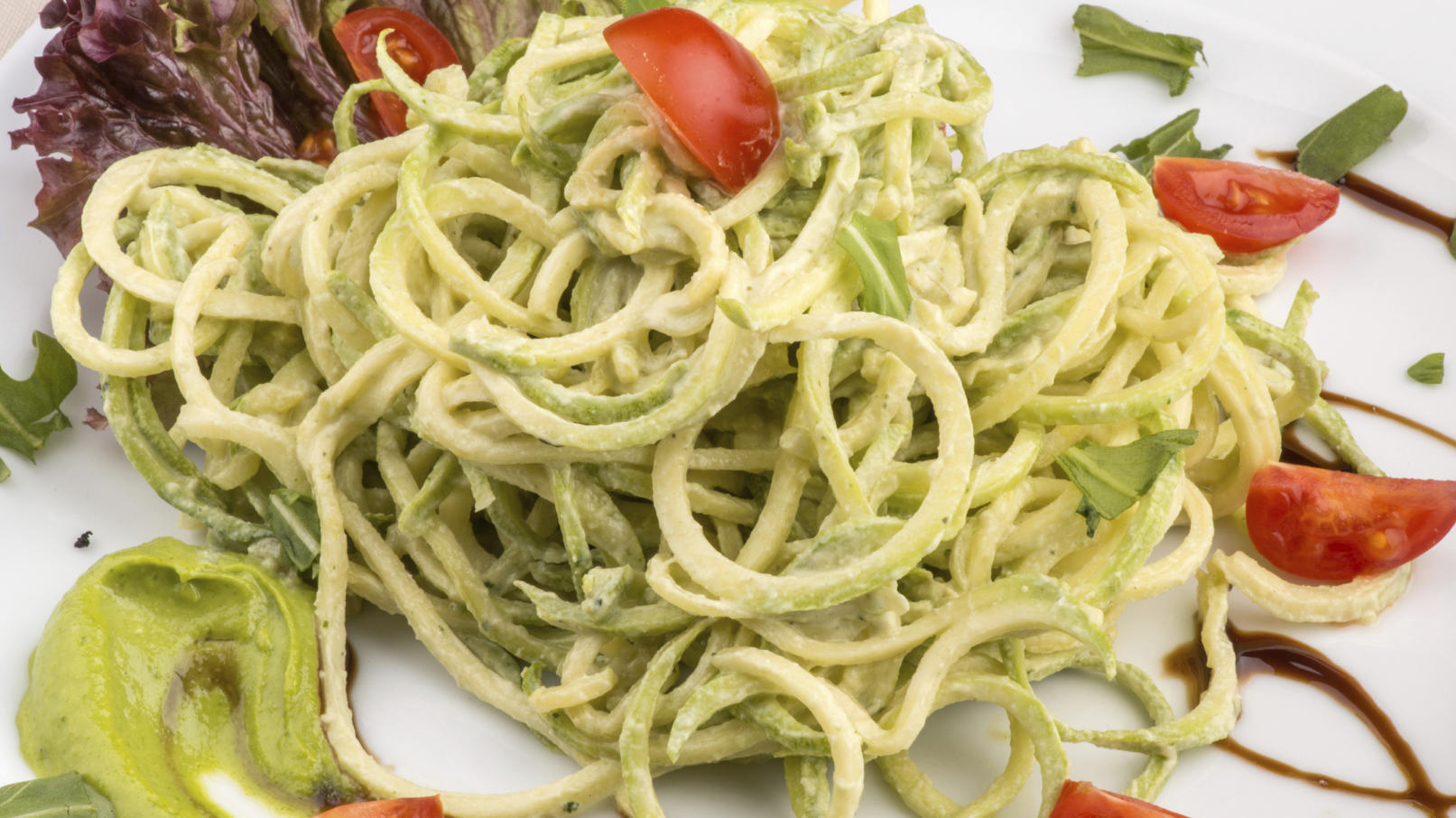 Bilder für Zucchini-Spaghetti alla carbonara - Rezept