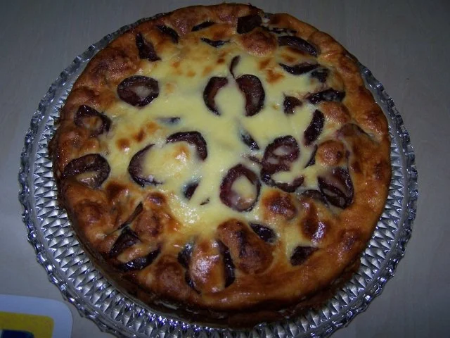 Zwetschgenkuchen mit Joghurtrahm - Rezept