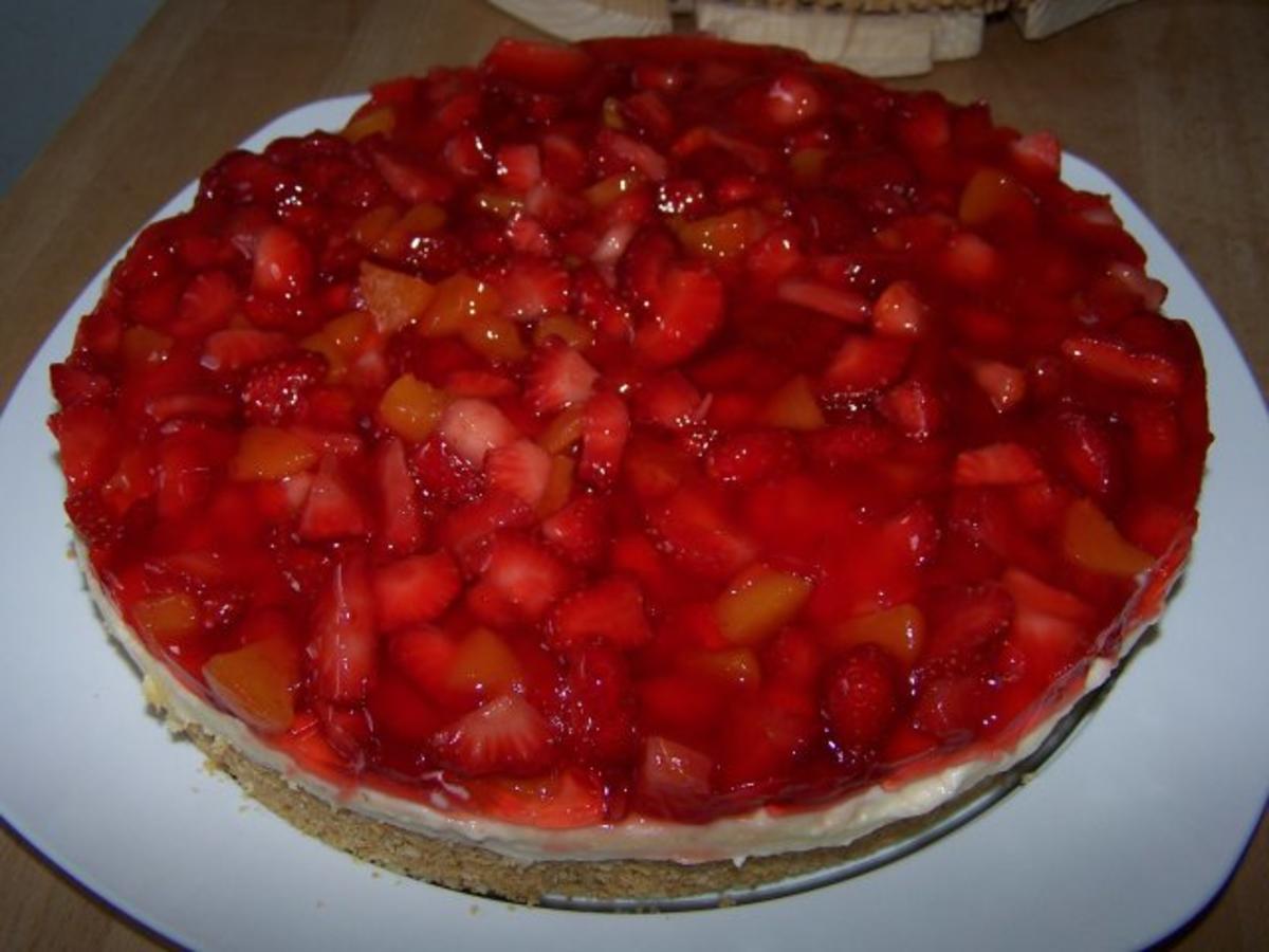 Bilder für Obsttorte ... z. B. mit Erdbeeren - Rezept