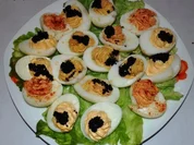 Rezept: Fingerfood: Gefüllte Eier Fingerfood: Gefüllte Eier - Rezept