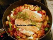 Hähnchenbrustfilet mit fruchtiger Pflaumensoße - Rezept