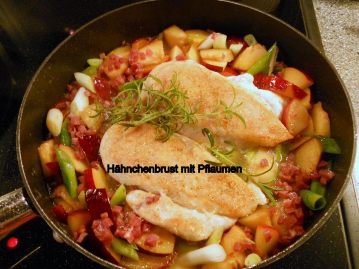 Hähnchenbrustfilet mit fruchtiger Pflaumensoße - Rezept - kochbar.de