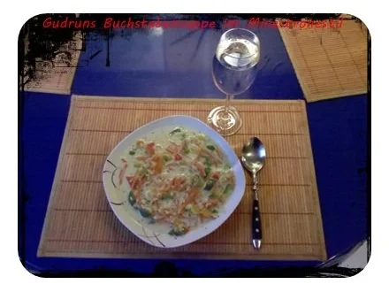 Suppe: Buchstabensuppe im Minestrone-Stil - Rezept - Bild Nr. 9