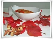 Rezept: Herbstliches Chili Paprika Gulasch mit einem besonders saftigen & aromatischen Geschmack Herbstliches Chili Paprika Gulasch mit einem besonders saftigen & aromatischen Geschmack - Rezept