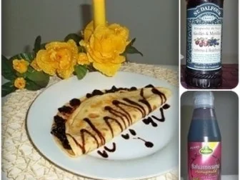 Rezept: Pfannkuchen mit Cranberries & Heidelbeeren Konfitüren gefüllt Bild Nr. 11 Pfannkuchen mit Cranberries & Heidelbeeren Konfitüren gefüllt - Rezept - Bild Nr. 11