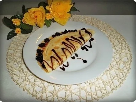 Rezept: Pfannkuchen mit Cranberries & Heidelbeeren Konfitüren gefüllt Bild Nr. 14 Pfannkuchen mit Cranberries & Heidelbeeren Konfitüren gefüllt - Rezept - Bild Nr. 14