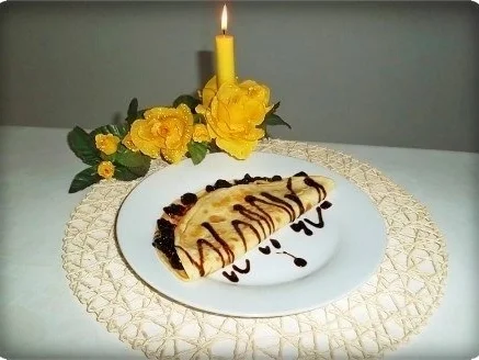 Rezept: Pfannkuchen mit Cranberries & Heidelbeeren Konfitüren gefüllt Bild Nr. 15 Pfannkuchen mit Cranberries & Heidelbeeren Konfitüren gefüllt - Rezept - Bild Nr. 15