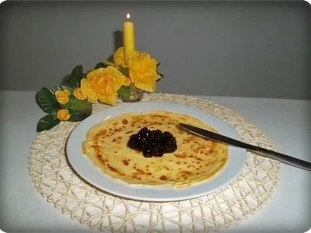 Rezept: Pfannkuchen mit Cranberries & Heidelbeeren Konfitüren gefüllt Bild Nr. 8 Pfannkuchen mit Cranberries & Heidelbeeren Konfitüren gefüllt - Rezept - Bild Nr. 8