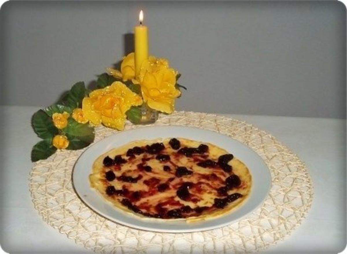 Pfannkuchen mit Cranberries & Heidelbeeren Konfitüren gefüllt - Rezept - Bild Nr. 9