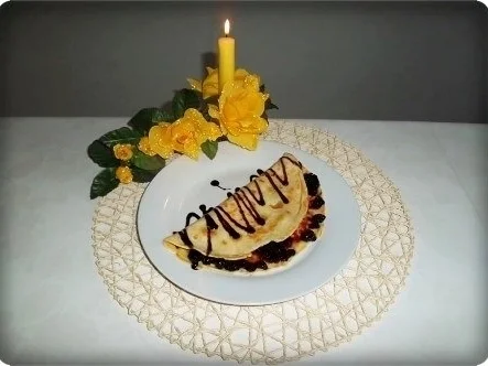 Rezept: Pfannkuchen mit Cranberries & Heidelbeeren Konfitüren gefüllt Bild Nr. 16 Pfannkuchen mit Cranberries & Heidelbeeren Konfitüren gefüllt - Rezept - Bild Nr. 16