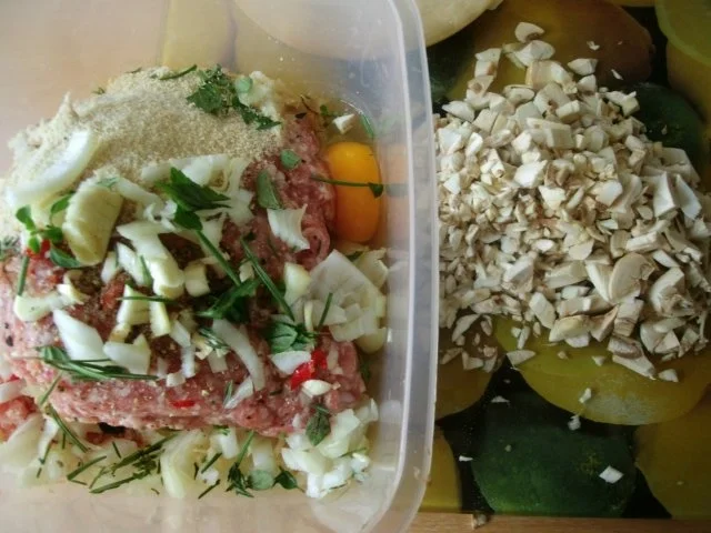 Champignon- Kräuter - Falscher Hase - Rezept - Bild Nr. 3