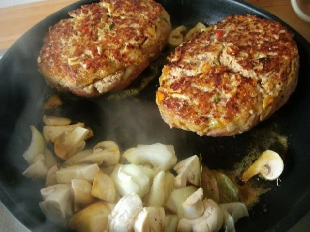 Champignon- Kräuter - Falscher Hase - Rezept - Bild Nr. 6