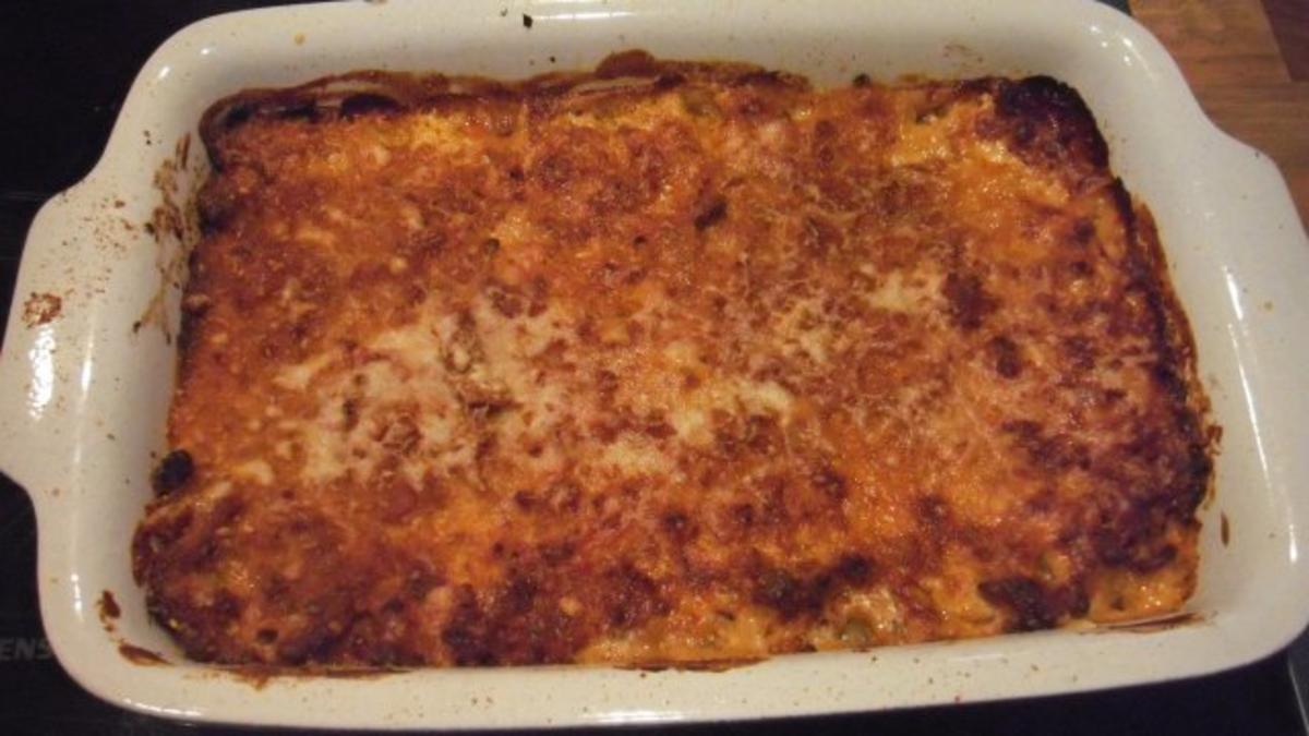 Moussaka griechischer Auberginen-Hack-Auflauf! - Rezept mit Bild ...